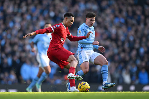 Man City 1-1 Liverpool: Trent rescues point with a screamer