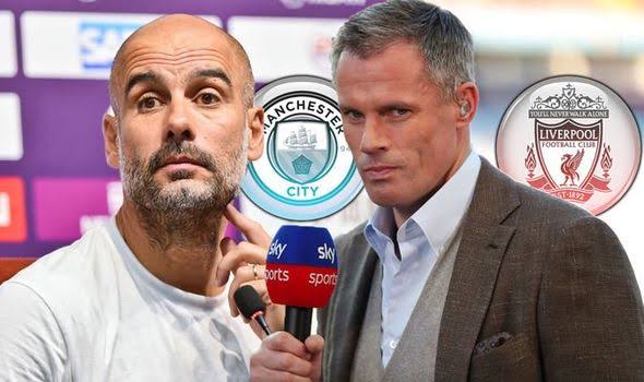 ‘WE’LL WIN THE PREMIER LEAGUE’: Pep Guardiola calls out Gary Neville and Jamie Carragher in Man City title rant