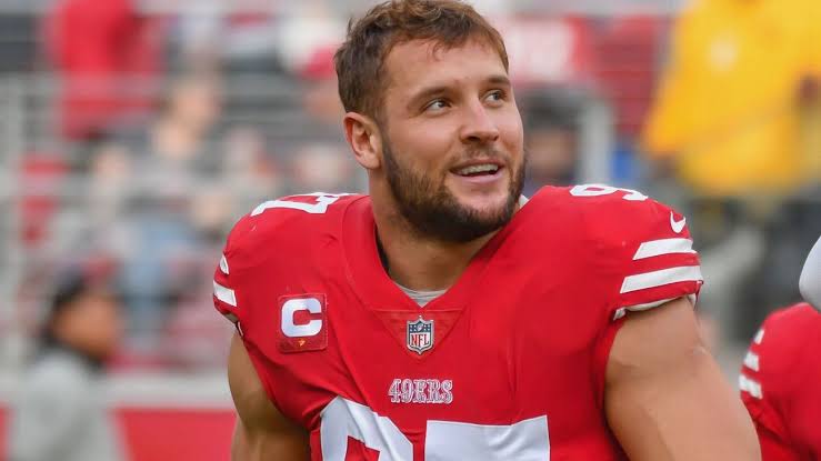 Nick Bosa throws subtle shade at Aaron Rodgers ahead of Packers clash