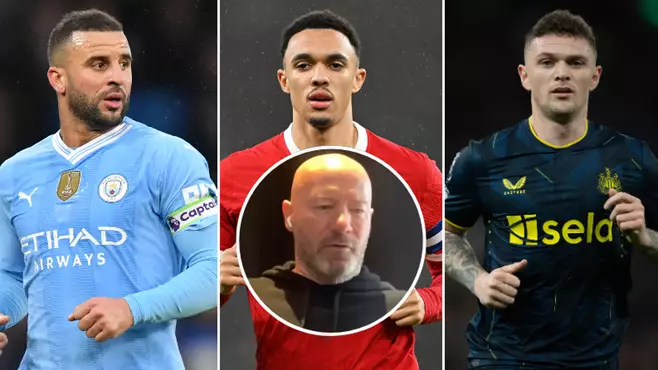 Alan Shearer says there’s ‘only one winner’ out of Trent Alexander-Arnold, Kyle Walker and Kieran Trippier