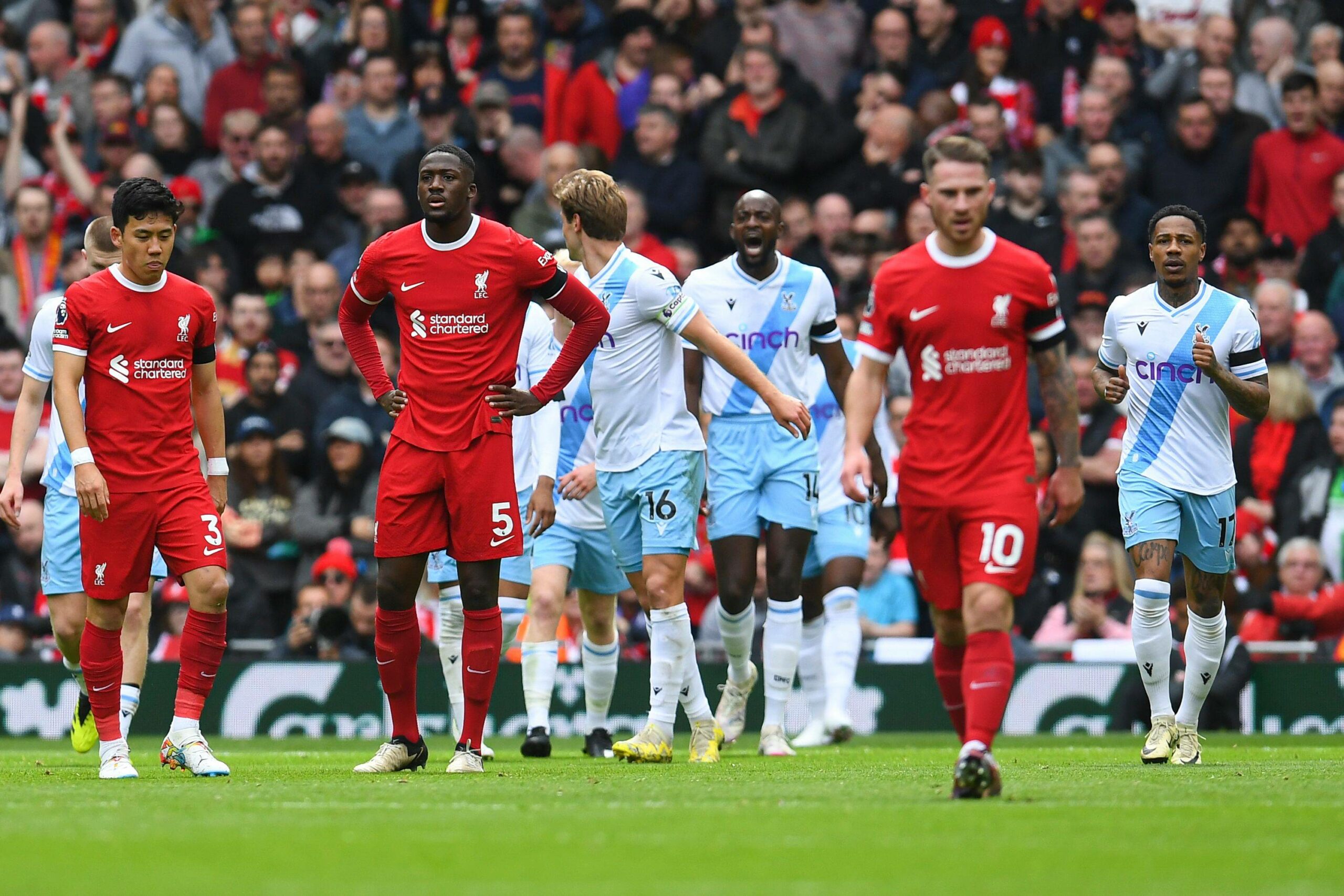 Liverpool Lose Grip in the Title Race After Crystal Palace Defeat