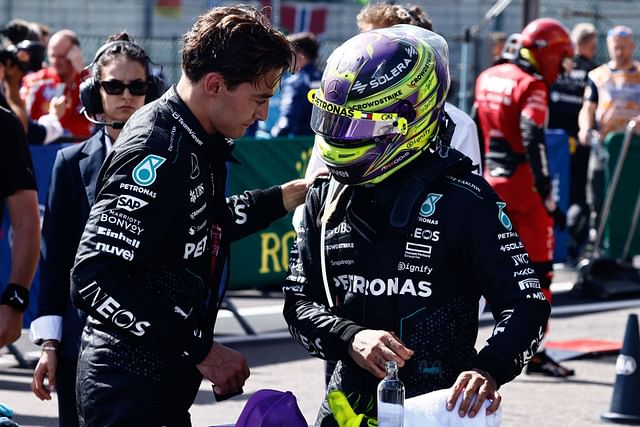 George Russell dominating Lewis Hamilton in qualifying a sign of ‘changing of the guard’, says 13x F1 race winner