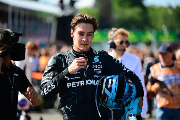 George Russell blames Mercedes controversy on ‘not eating enough pizza’