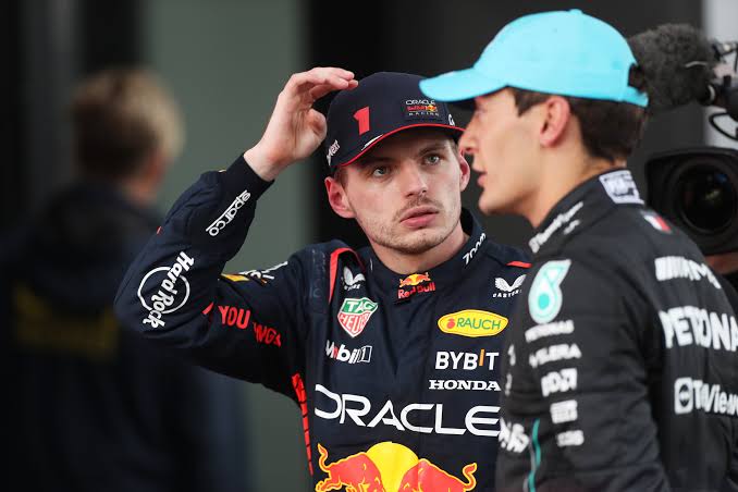 Verstappen and Russell disagree over F1 rookie sprint