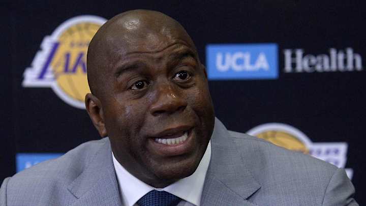 NBA Legend Magic Johnson Sends Heartfelt Message To Former Lakers Teammate