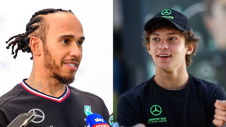 Meet Kimi Antonelli… The 18-year-old set to replace Lewis Hamilton at Mercedes