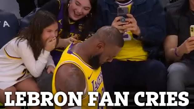 LeBron James’ Heartwarming Gesture Brings Tears of Joy to a Young Lakers Fan